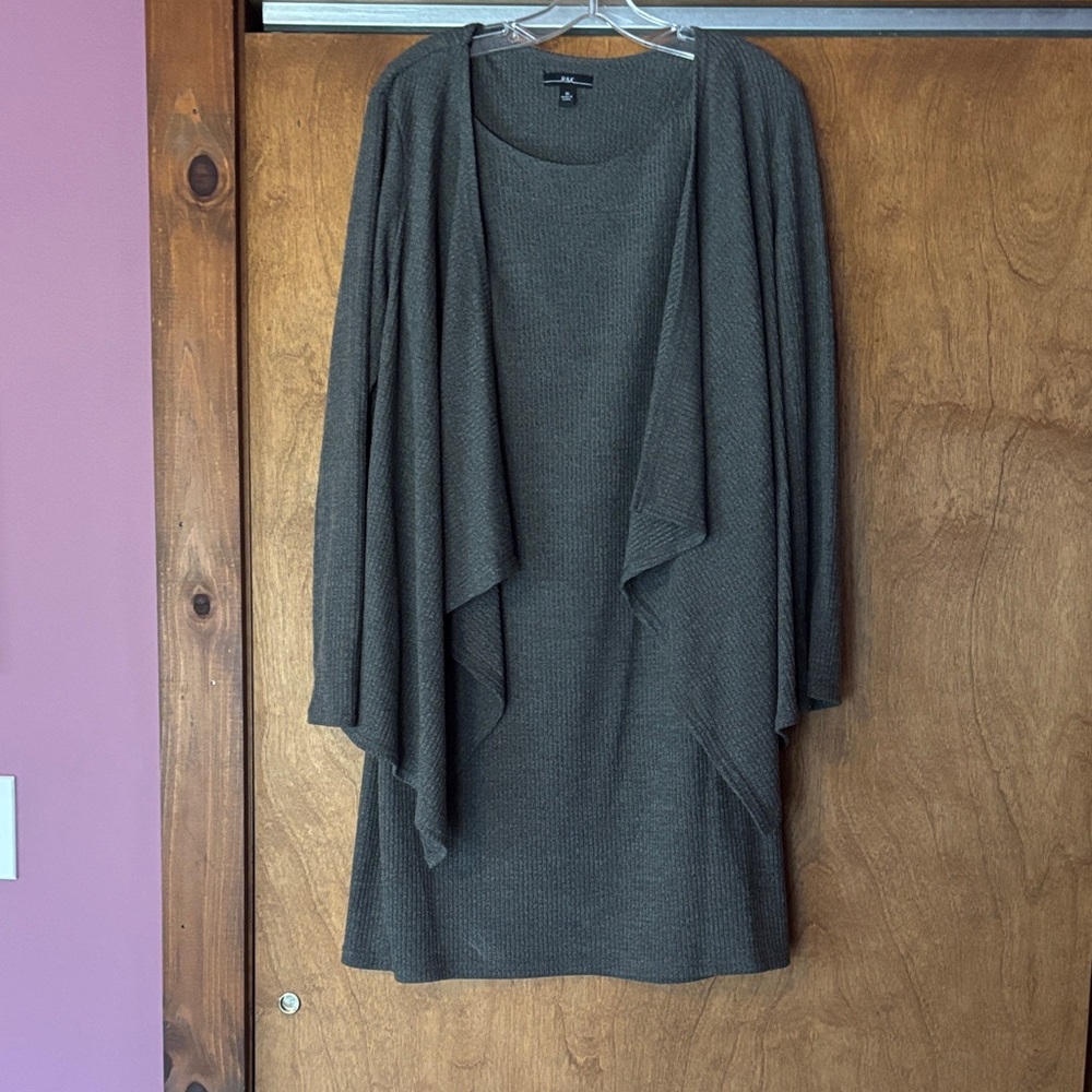 Women's Gray Jacket Dress